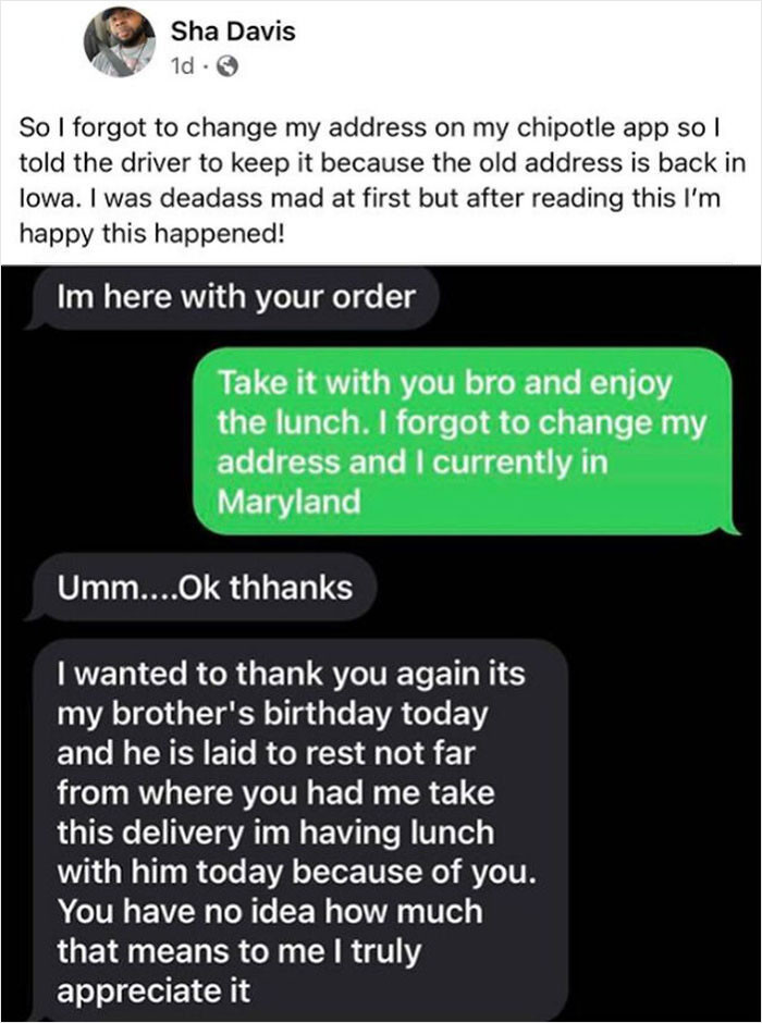 1. We never know when someone needs a little boost to their day, so small acts of kindness like these go a long way