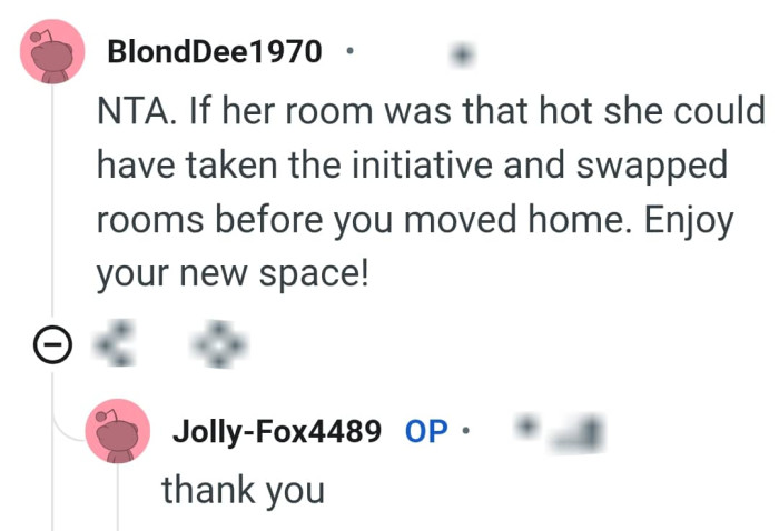 The comments from other Redditors roll in...