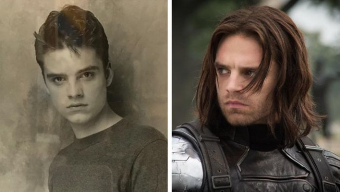 17. Sebastian Stan as Bucky Barnes (Winter Soldier)