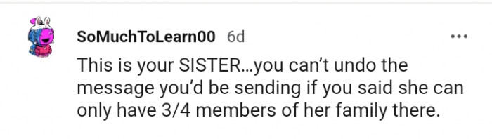 You can't undo the message you'd be sending.