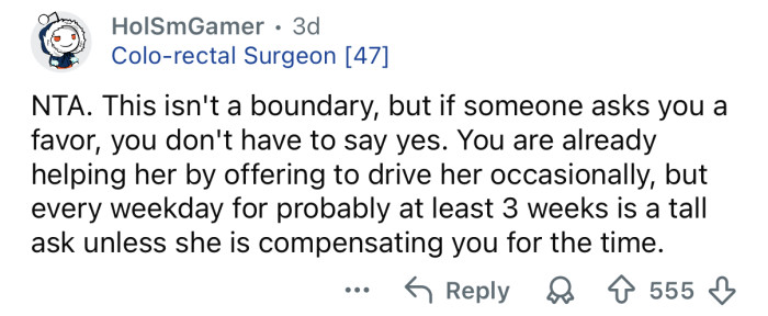 Let’s see how the Reddit community reacted.