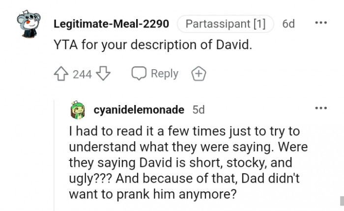 This Redditor is trying to understand what they were trying to say