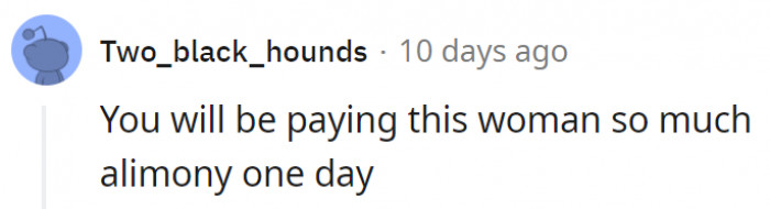 2. Some think she's just big trouble waiting to explode.