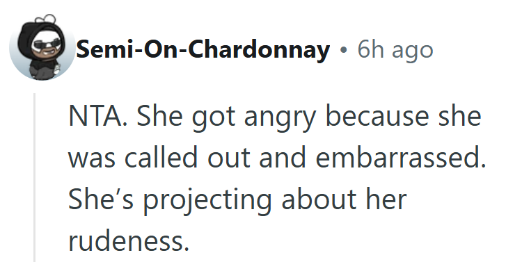 Funny how people who dish out rudeness can’t stomach a mirror.