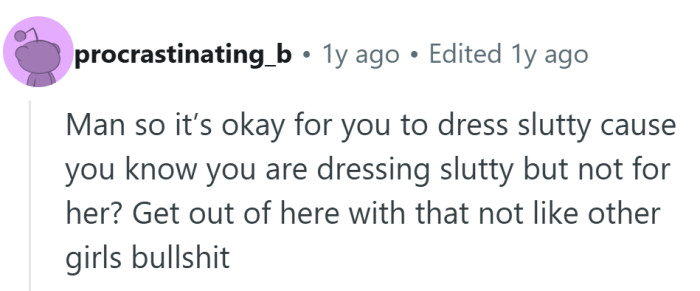 Nothing like a little “not like other girls” energy to turn a costume contest into a personality test.