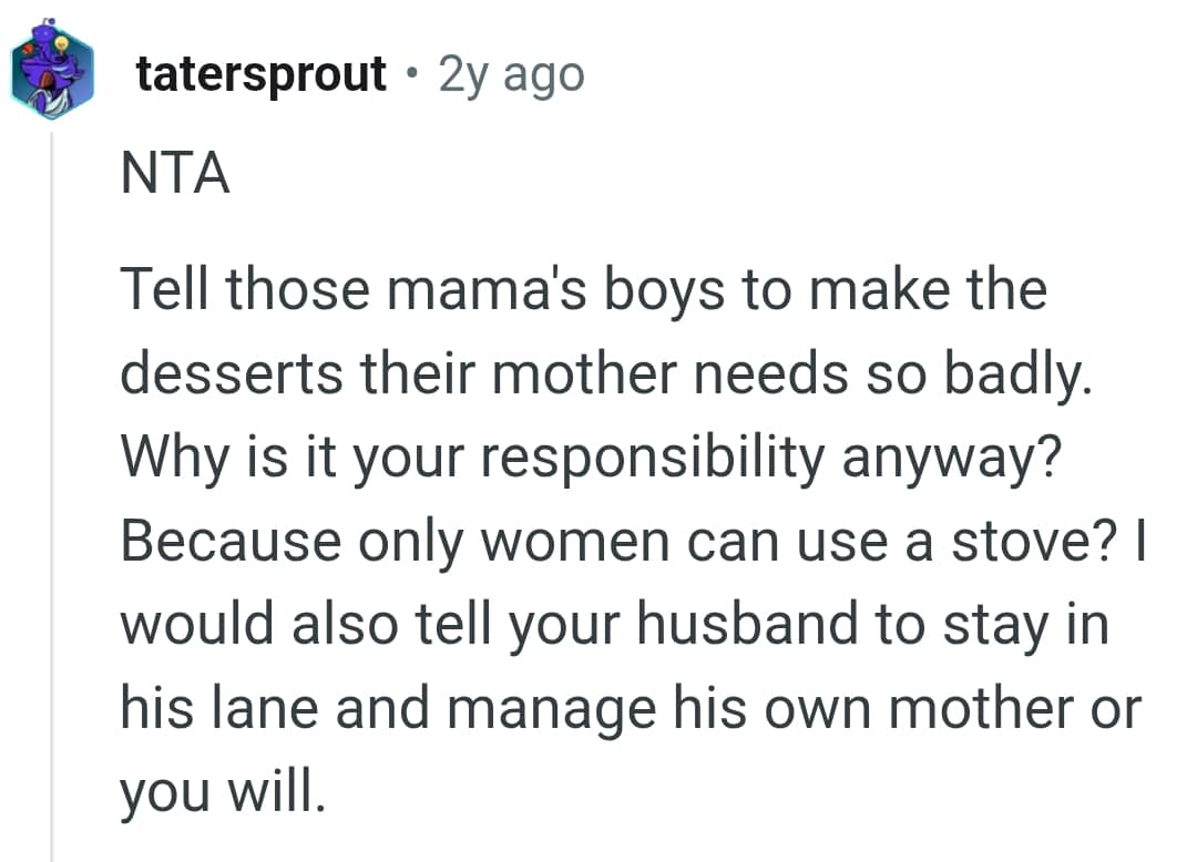 Women are not the only ones that can use a stove