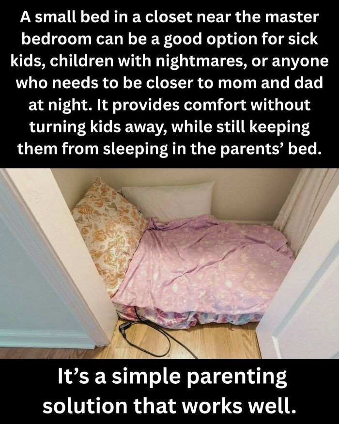 "A Cozy Little Spot Close To Mom And Dad Can Make All The Difference On Those Nights When Kids Aren't Feeling Their Best"
