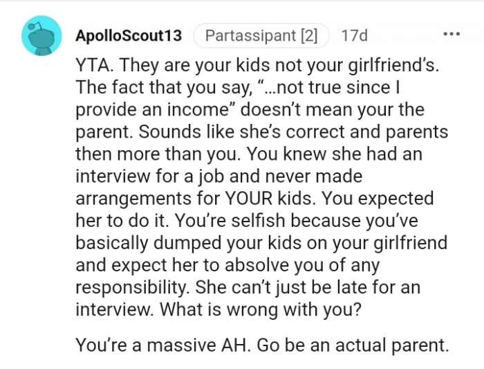 They are your kids, not your girlfriend's.