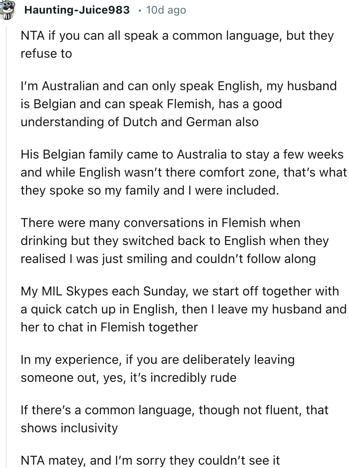 “In My Experience, If You Are Deliberately Leaving Someone Out, Yes, It’s Incredibly Rude.”