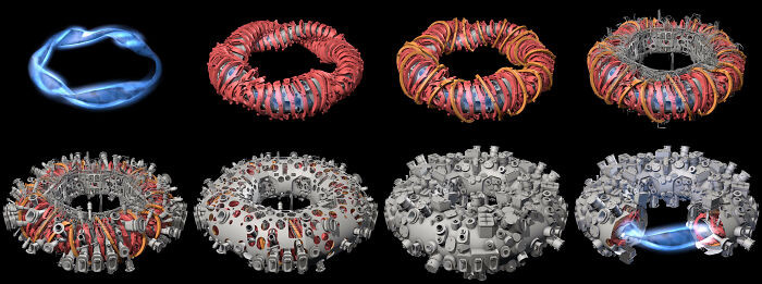 "Incredibly Complex Layers Of The Wendelstein 7-X Experimental Fusion Reactor"