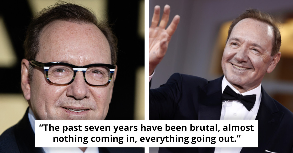 Kevin Spacey discloses being without a home seven years post sexual misconduct controversy