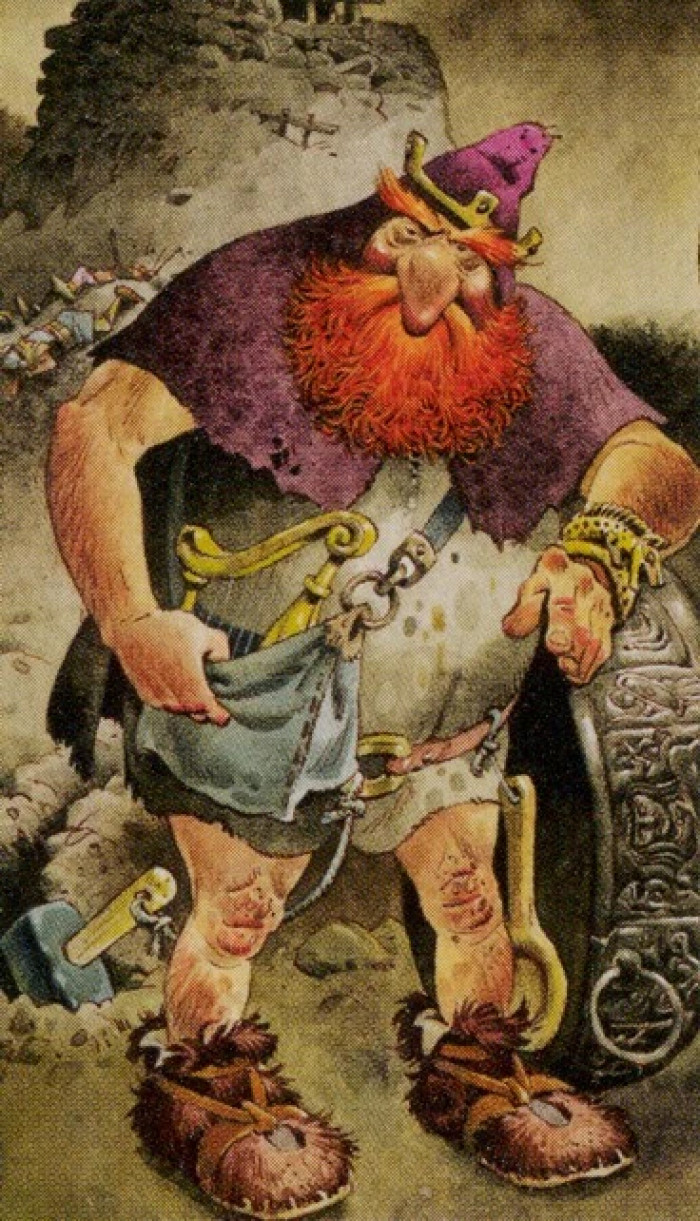 Lugh, Long-Handed Celtic god, shown with craft, light, and war symbols