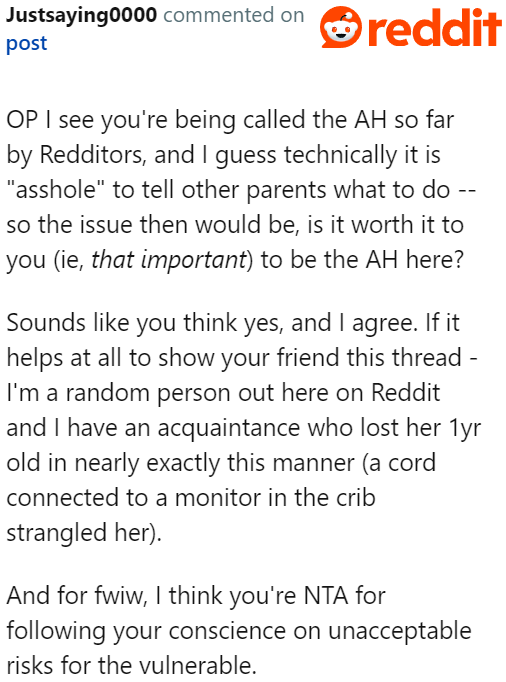 This is one of those issues where it's okay to be an a-hole for the sake of a child's safety.