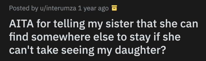 OP Told Kate That She Is an Adult Who Shouldn't Bully a Child to Cope with Her Problems