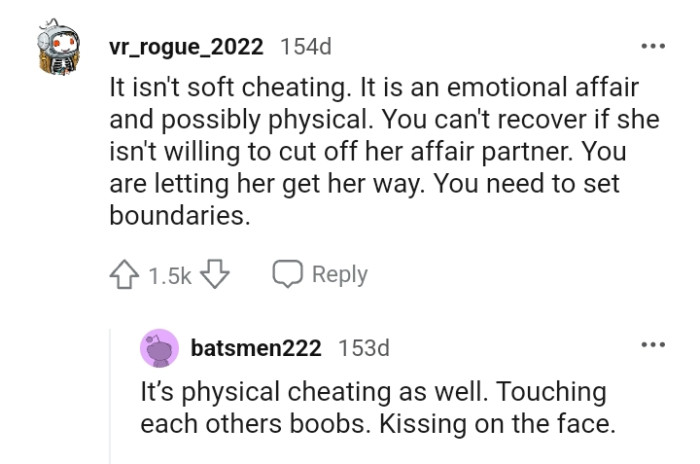 And the comments roll in...