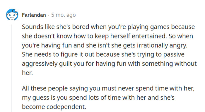 She's on a quest for solo entertainment skills, but the game's become the unexpected villain! In any adventure, even co-op duos need some solo quests.