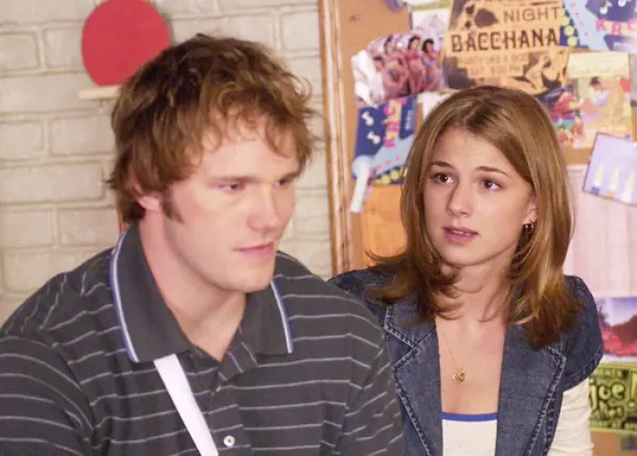 6. Amy (Emily VanCamp) and Bright Abbott (Chris Pratt) from Everwood