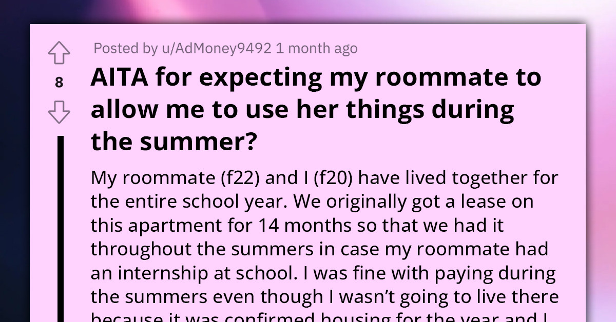 Redditor Stunned as Roommate Suddenly Stashes Away Her Belongings and Forbids Any Form of Use Despite Their Good Relationship