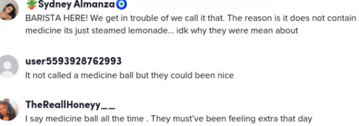 Baristas get in trouble for calling it that: