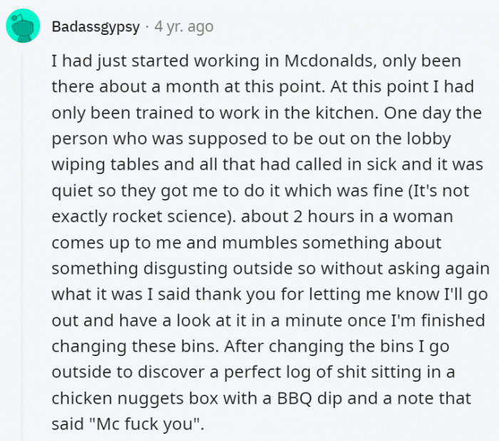 16. This is the reason we lose a lot of faith in humanity sometimes