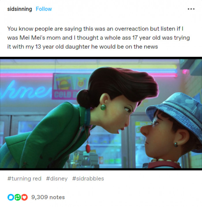 10) If I were Mei Mei's mom, I'd do what she did