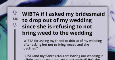 Bride Wants To Exclude Bridesmaid For Insisting On Bringing Edibles To Wedding Despite Strict Rules