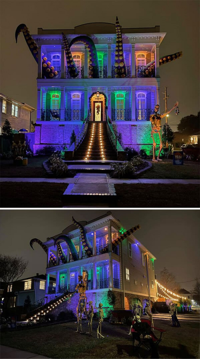This house looks like it's from a movie, and we are very impressed.