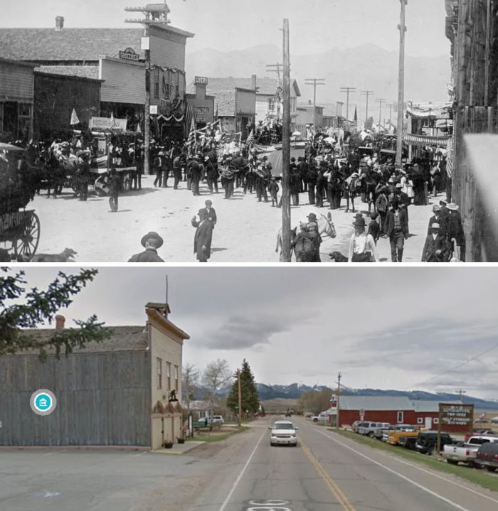 "Silver Cliff Colorado 1890 And Now"