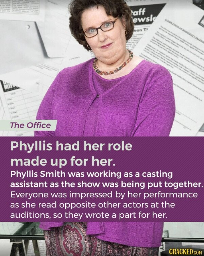4. Phyllis in The Office