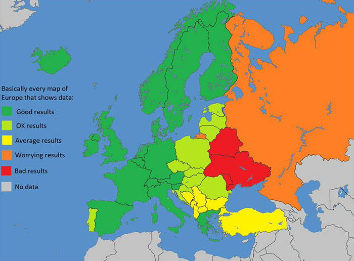 17. Essentially, a Comprehensive Geographical Representation of Europe's Data
