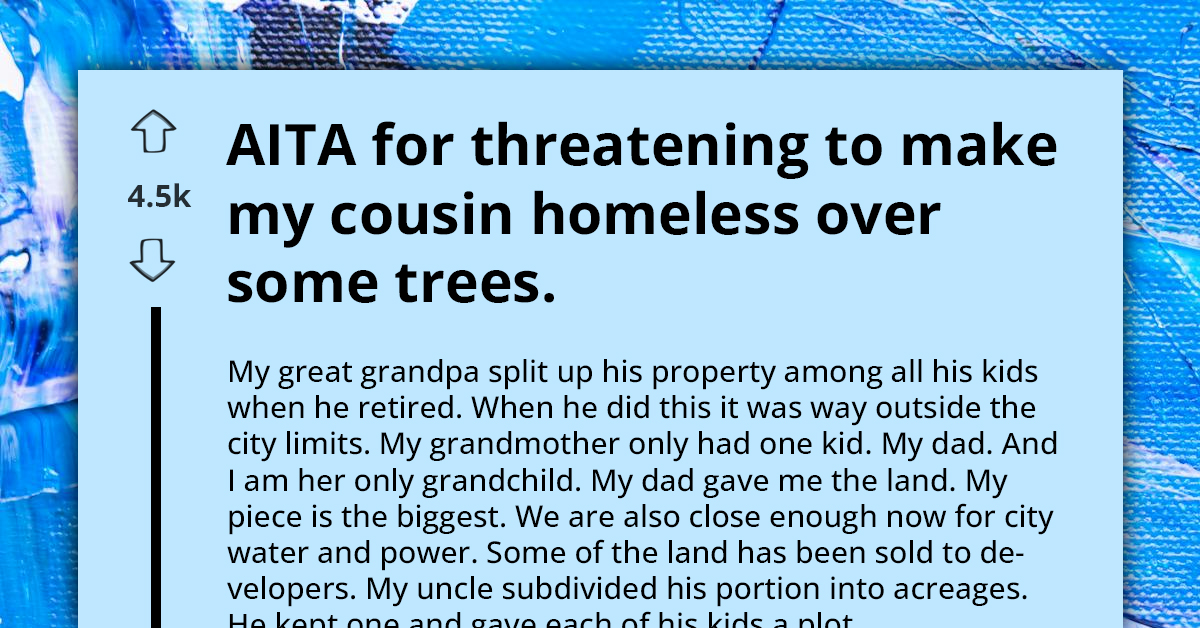 Guy Who Wants An Unobstructed View Cuts Down 10 Mature Trees In His Cousin's Property, Gets A $500k Lesson About Tree Law