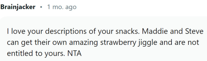 They can get or make their own snacks