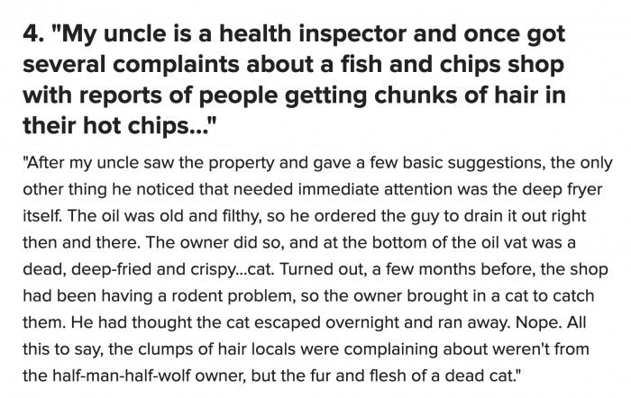 I may seriously never eat any outside food ever again after reading this one. I have so many regrets.