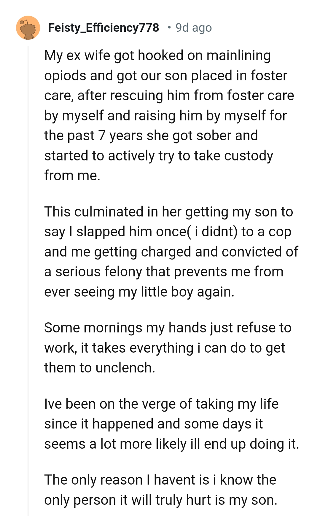 27. When your hands refuse to work