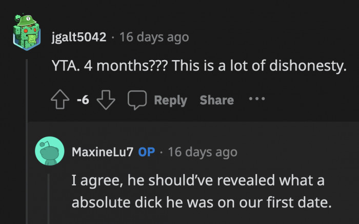 OP will be fine; her jerk of an ex didn't chip away at her self-esteem