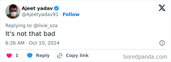 Is it? What do you think?