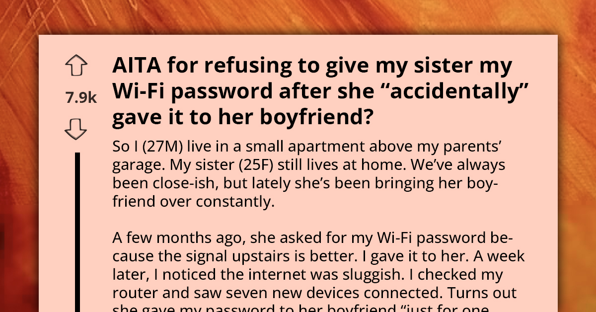 How a Simple Wi-Fi Favor Caused Family Drama