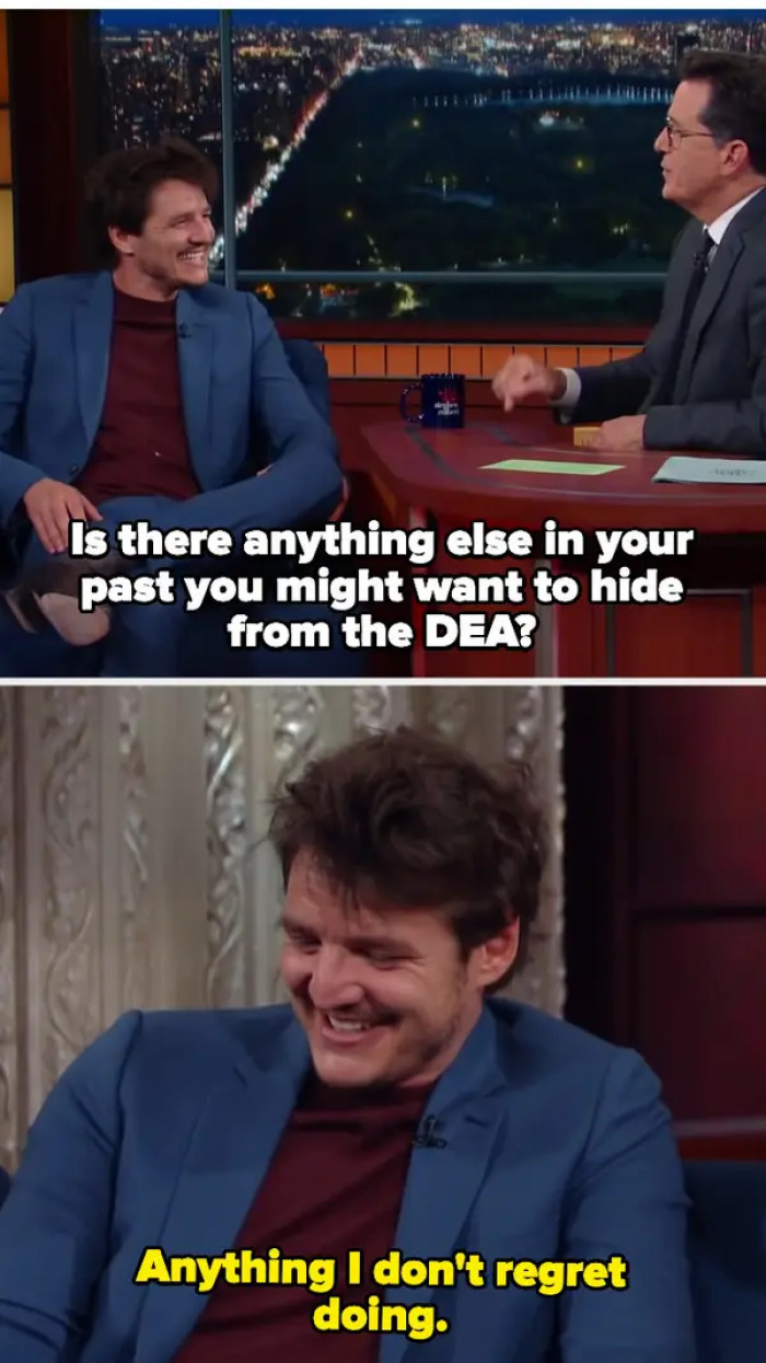 16. He tried his best not to get in trouble with the Drug Enforcement Administration while preparing for his role in Narcos