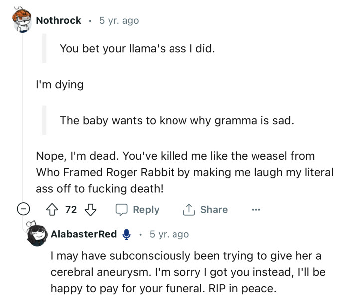 OP’s sense of humor is top notch