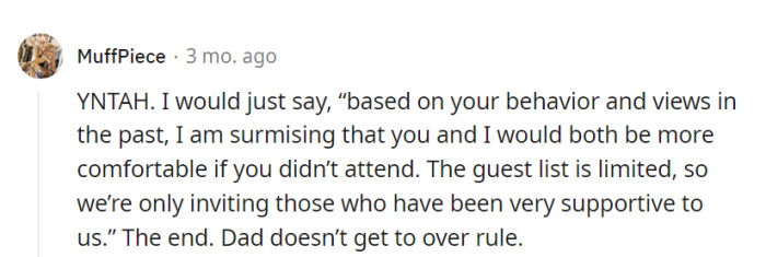 Her message is crystal clear: 