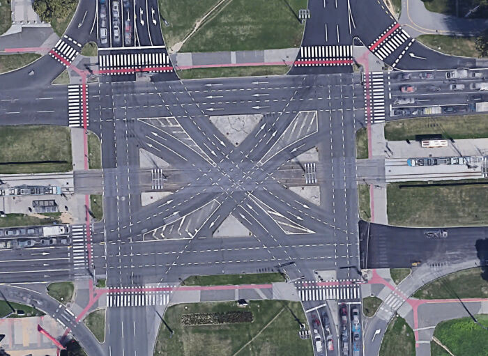 27. Intersection In Zagreb, Croatia