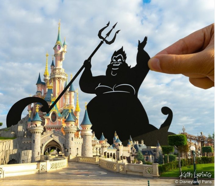 19. Ursula is trying to take over Disneyland Paris!