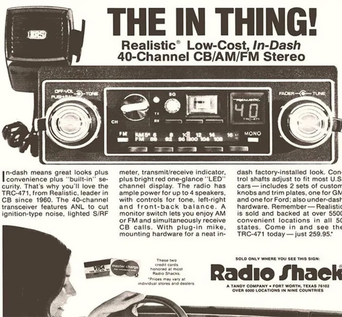 17. Realistic Trc-471 Transceiver: $259.95