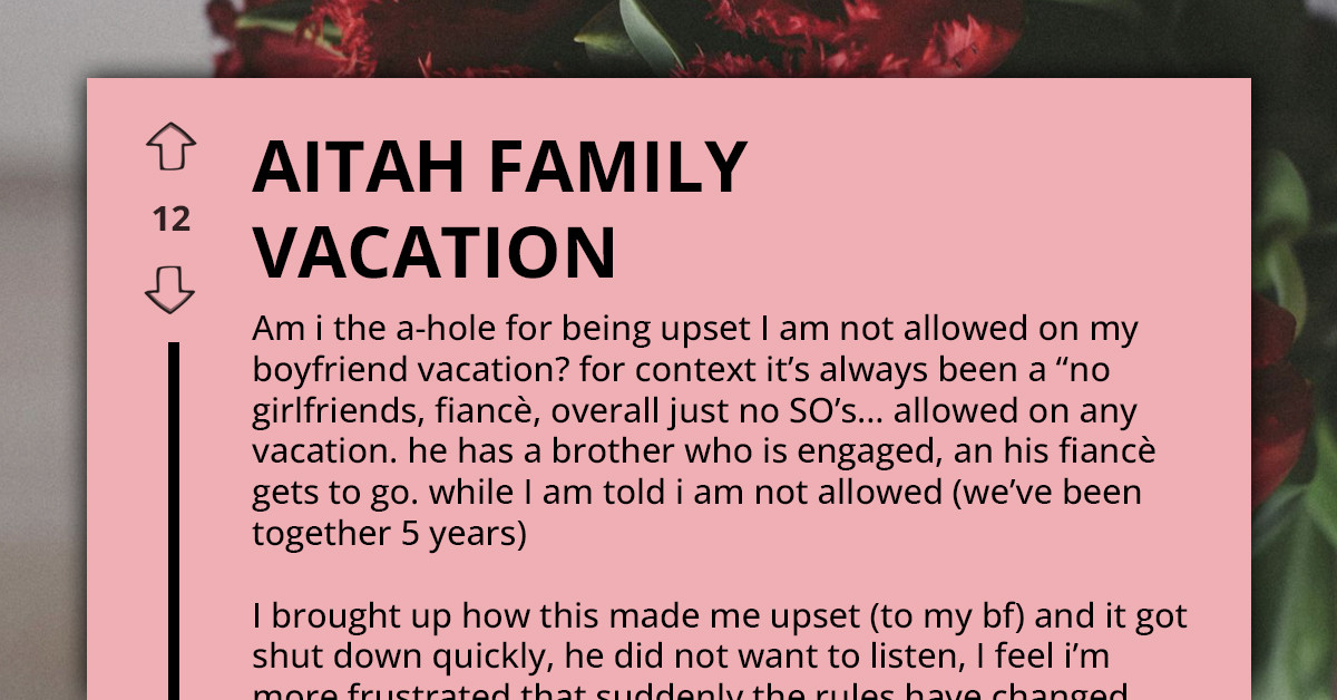 Young Woman Upset When Boyfriend Leaves Her Out Of His Family Vacation