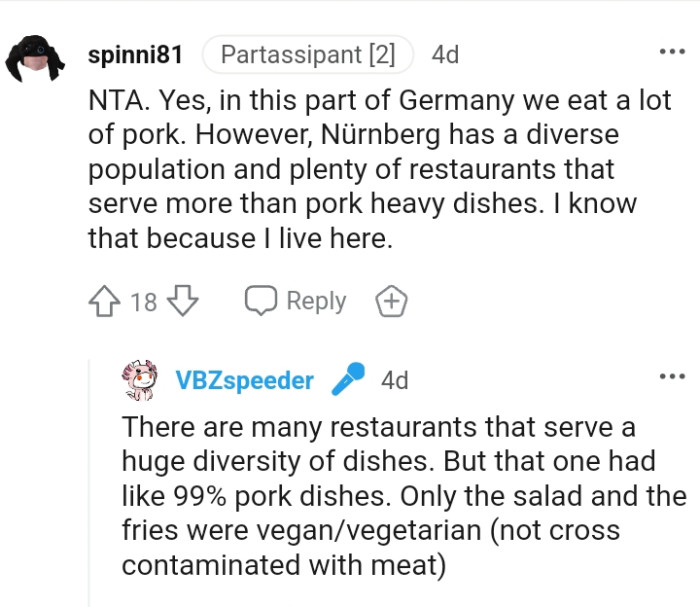 This comment is coming from someone who lives in Nürnberg, where the OP wrote this story from