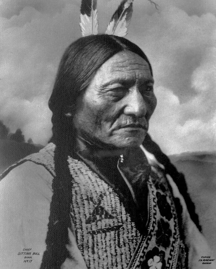 Chief Sitting Bull, Hunkpapa Lakota, 1895-1900, Photo By F. A. Rinehart