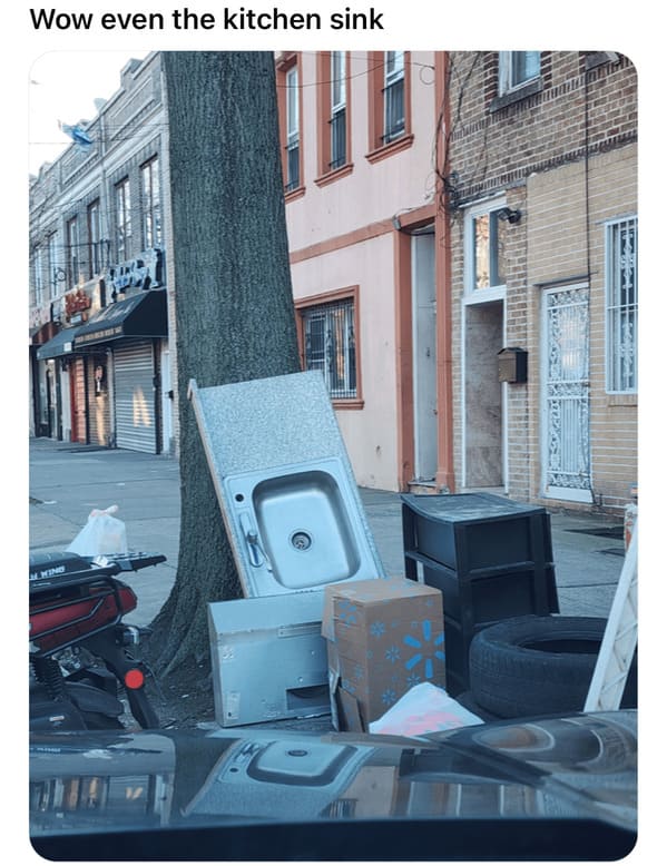 8. Yes, even the sink