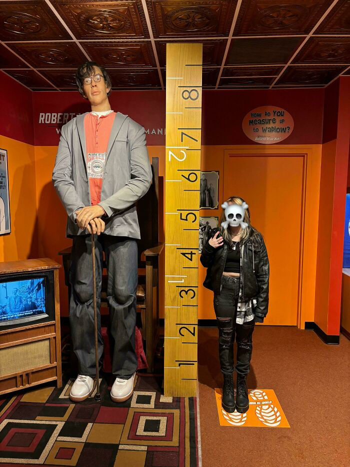 "Tallest Man Compared To Me (5’2 And Wearing Platforms)"