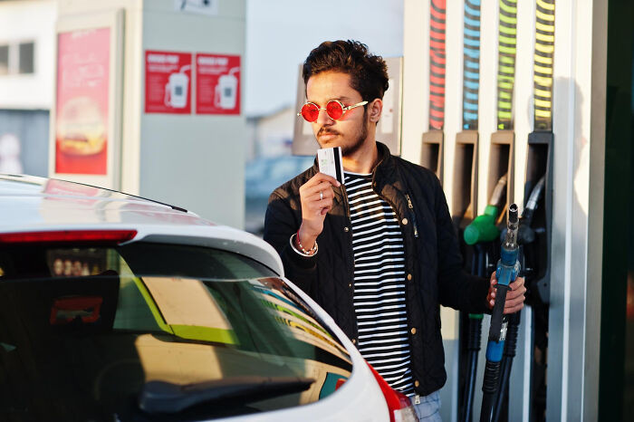 "I went inside the gas station, paid, then drove off. Twice. Didn’t even fill up, just drove away. Edit: changed satiation to station before the car satiation jokes become too terrible to bear."