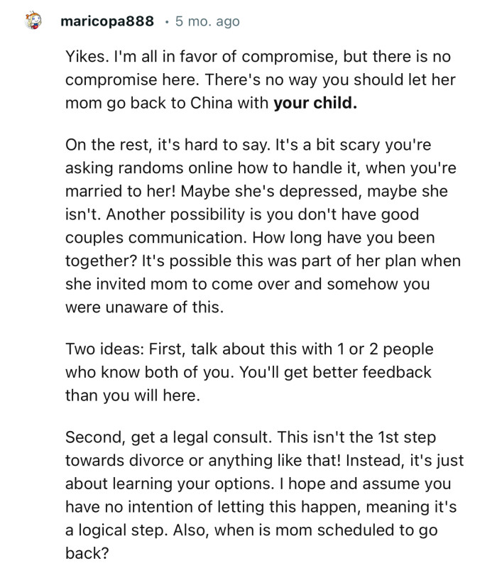 “I'm all in favor of compromise, but there is no compromise here.”